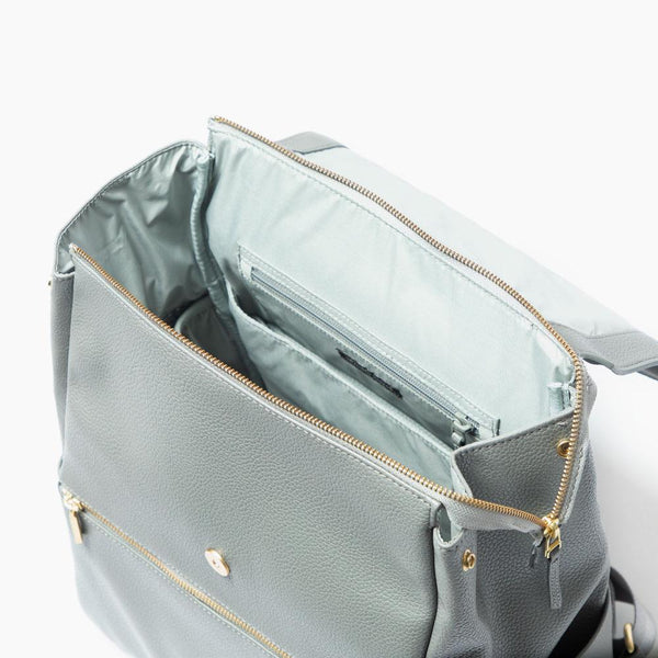Freshly Picked Stone Classic Diaper Bag