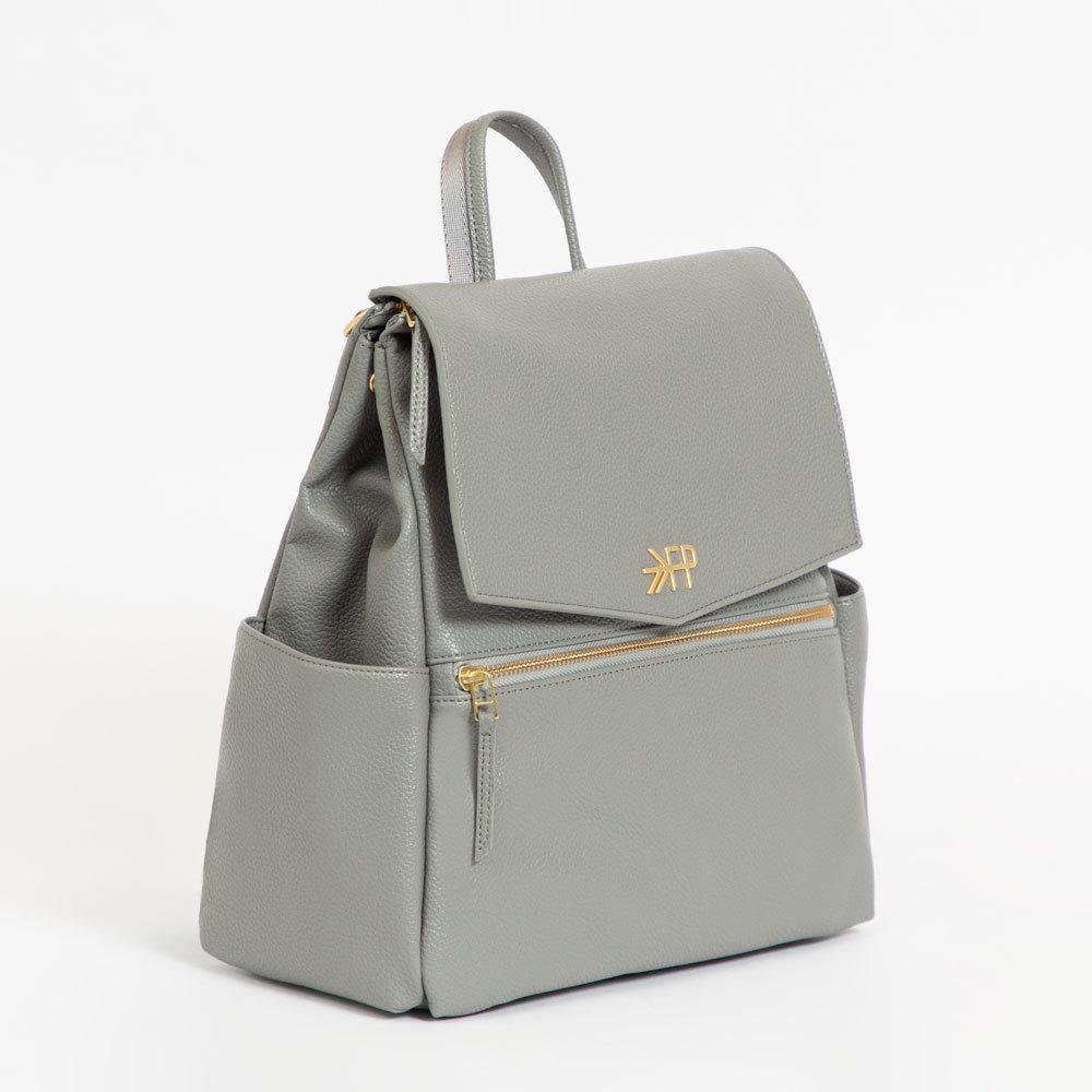 freshly picked mini diaper backpack Freshly Picked Stone Mini Classic Diaper Bag II – Buttercup