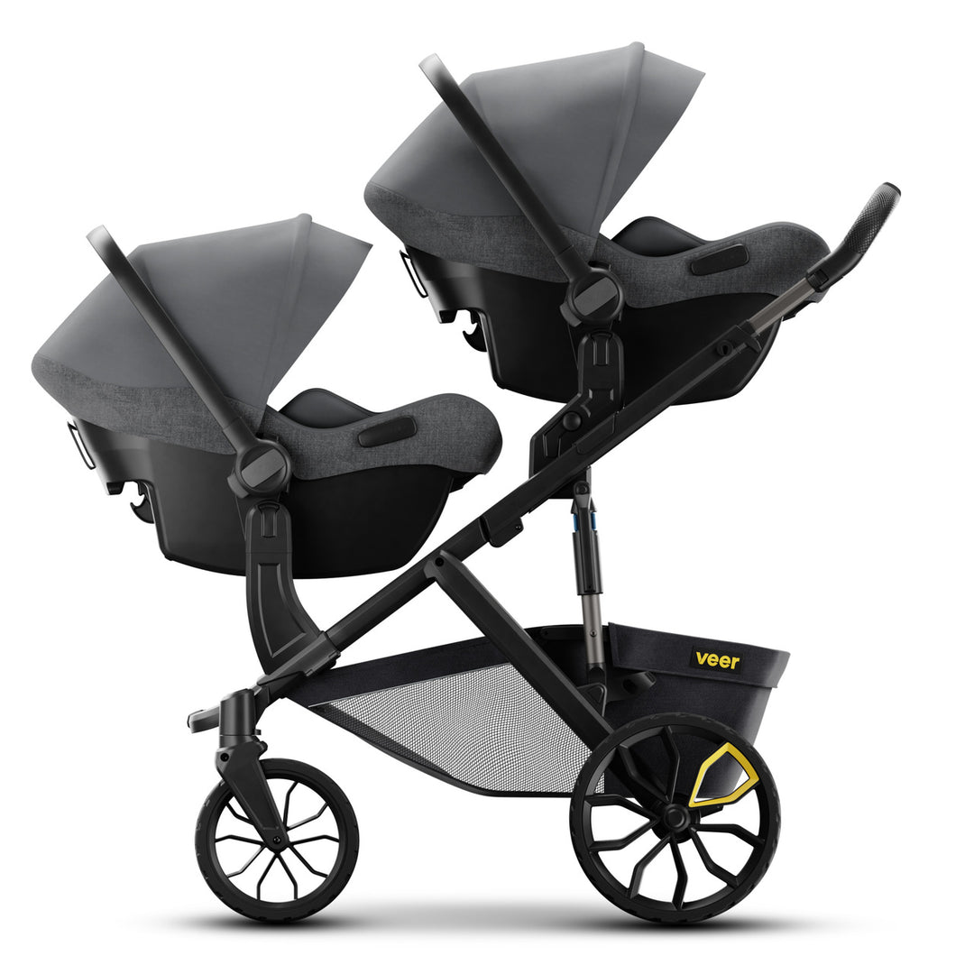 veer switch and roll double stroller Veer Switchback Switch & Roll Stroller Bundle – Buttercup