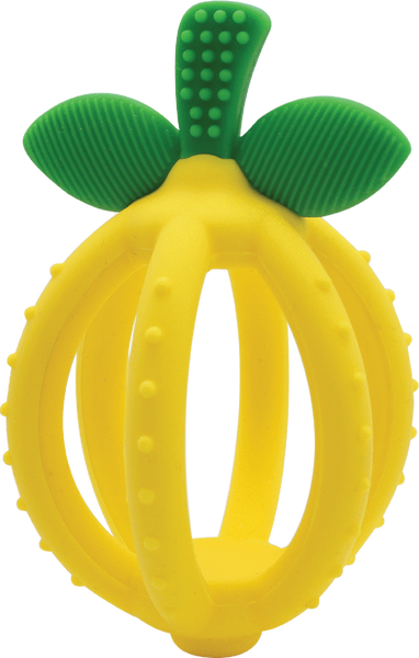 Itzy Ritzy Bitzy Biter Teether Ball - Lemon Drop