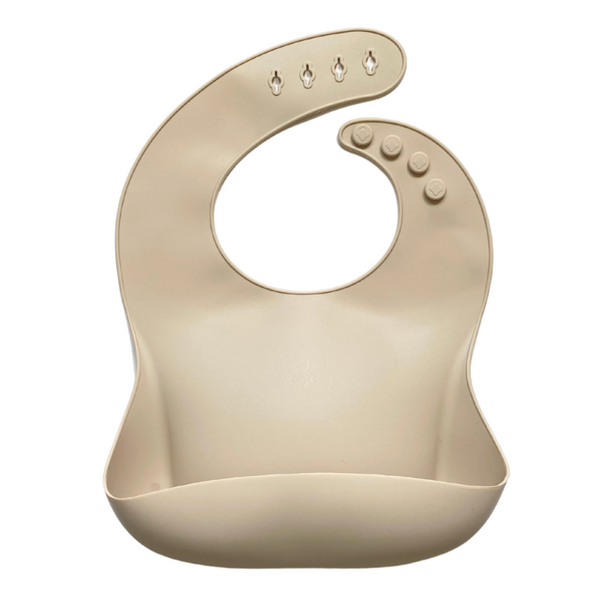 The Dearest Grey Catch Bib