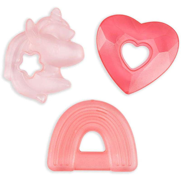 Itzy Ritzy Cutie Coolers Unicorn Water Teethers - 3 pack
