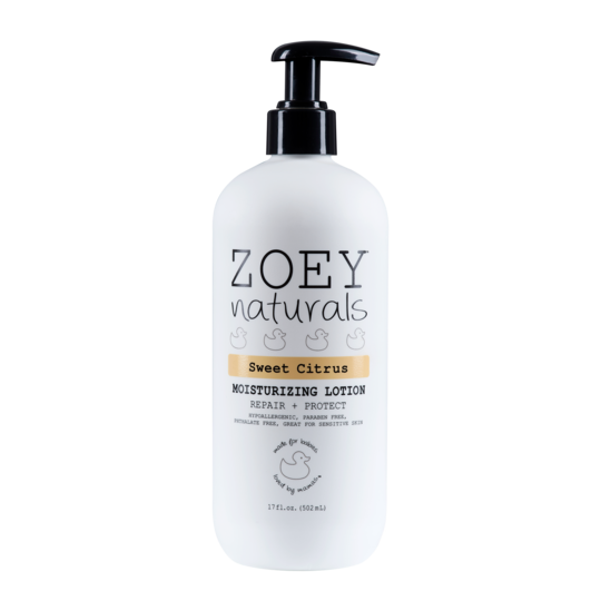 Zoey Naturals Sweet Citrus Moisturizing Lotion - 17oz
