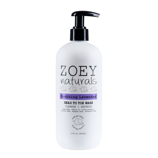 Zoey Naturals Soothing Lavender Moisturizing Lotion - 17oz