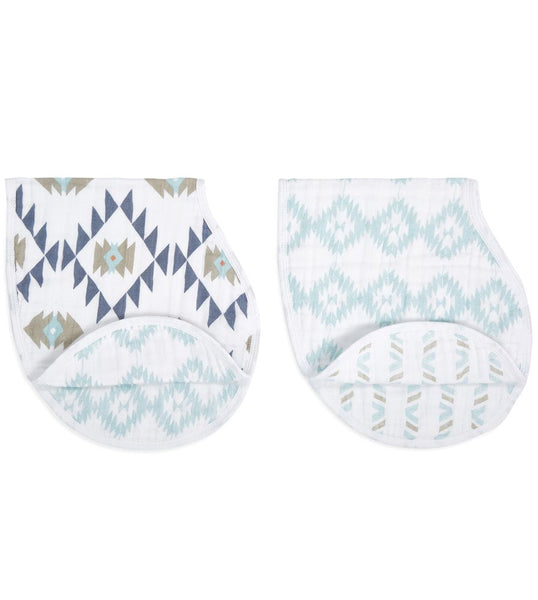 Aden and Anais 2-Pack Classic Burpy Bibs - Southwest