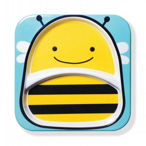Skip Hop Zoo Divided Plate - Bee