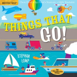 Indestructibles Book - Things that Go!