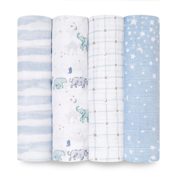 Aden and Anais 4-Pack Classic Swaddles - Rising Star