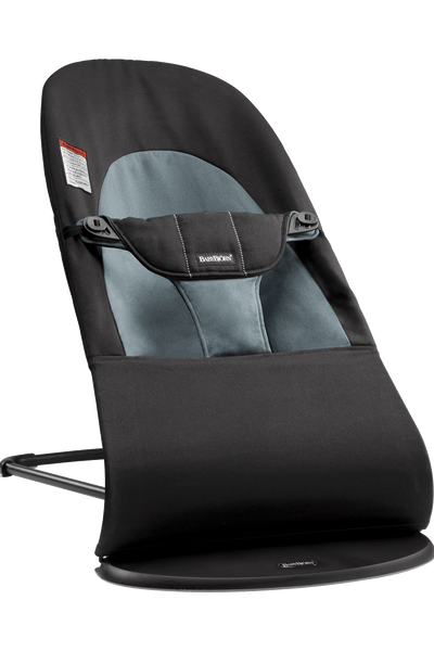 Baby Bjorn Bouncer Balance Soft - Black / Dark Grey Cotton