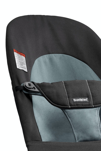 Baby Bjorn Bouncer Balance Soft - Black / Dark Grey Cotton