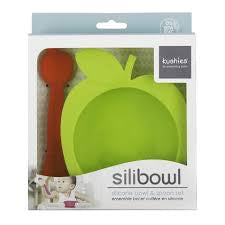 Kushies Silibowl & Spoon Set - Neutral