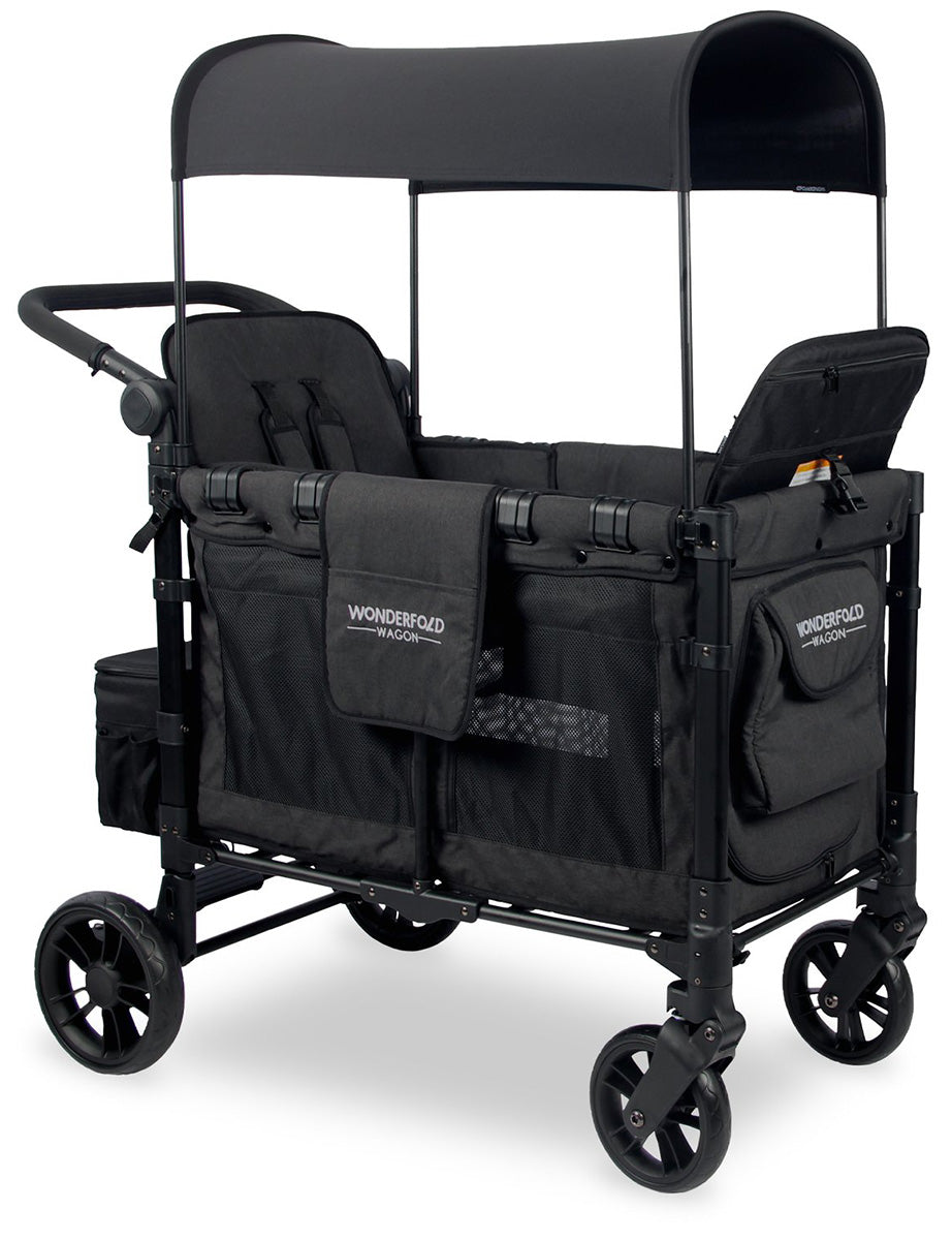 elite double stroller Wonderfold W2 Elite Double Stroller Wagon (2 Seater) – Buttercup