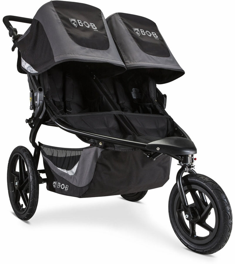 BOB Revolution FLEX Duallie Double Jogging Stroller Graphite