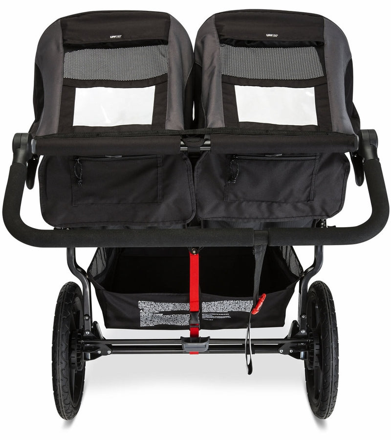 bob stroller folded dimensions BOB Revolution FLEX 3.0 Duallie Double Jogging Stroller