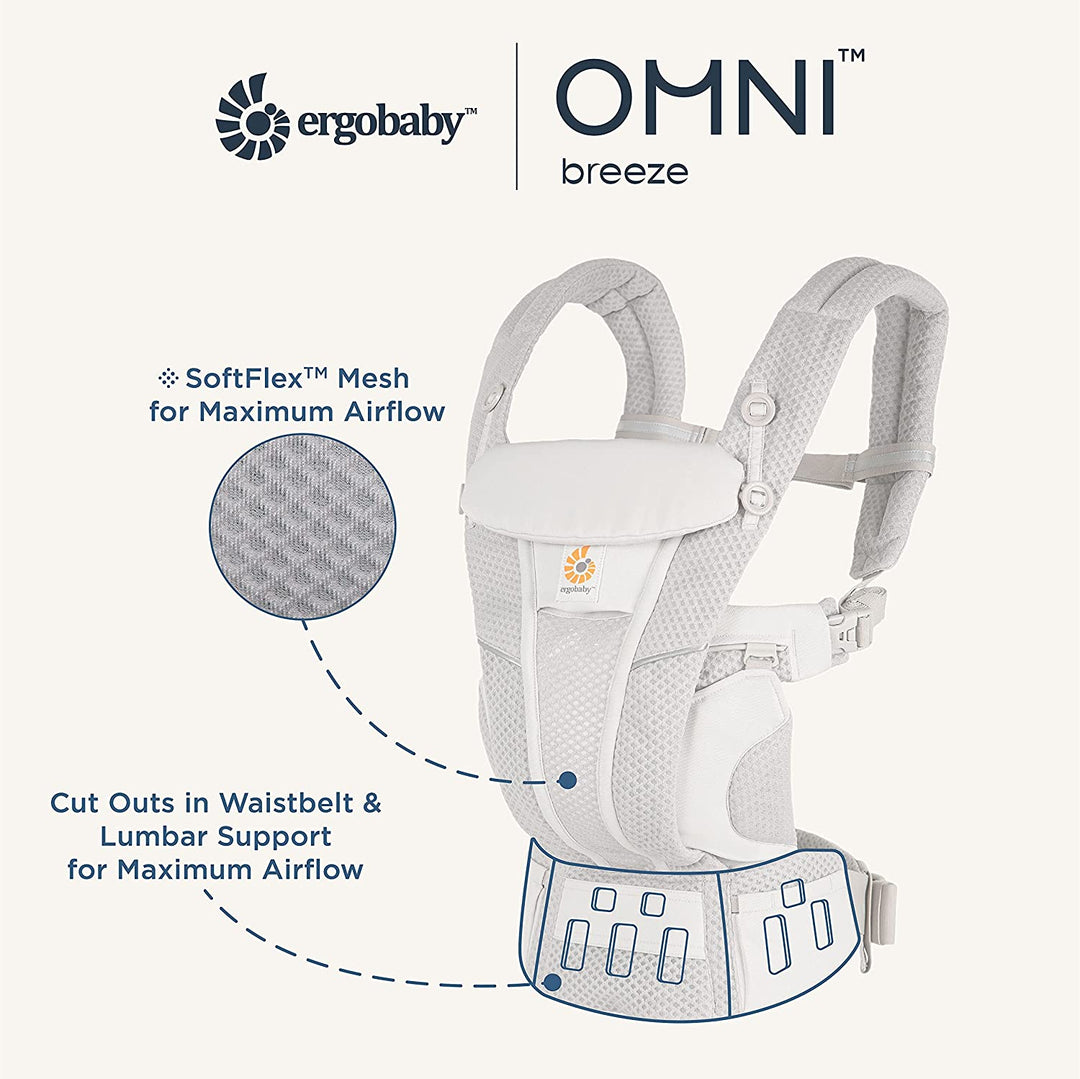 Ergobaby Omni Breeze Baby Carrier – Buttercup