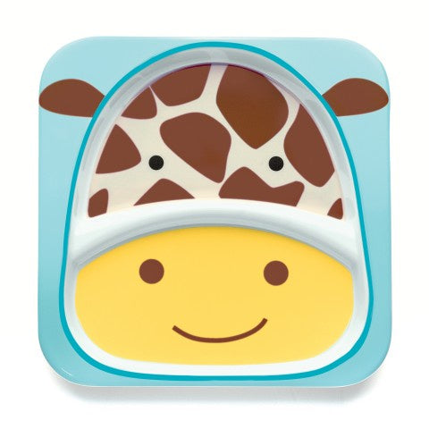 Skip Hop Zoo Divided Plate - Giraffe