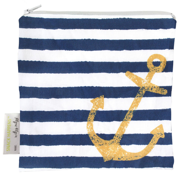 Itzy Ritzy Snack Happens Snack Bag - Anchor Down