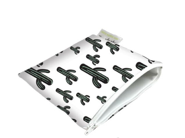 Itzy Ritzy Snack Happens Snack Bag -  Cactus Crew