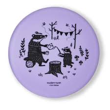Modern Twist Silicone Meal Set - Badger Family / Lavender