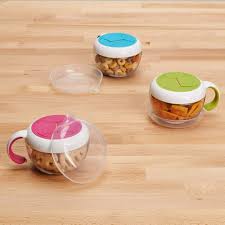DNOOXO Flippy Snack Cup w/ Travel Cover