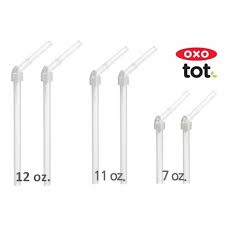 OXO Twist Top Water Bottle Replacement Straw Set 12oz 2pk