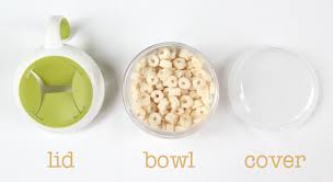 DNOOXO Flippy Snack Cup w/ Travel Cover