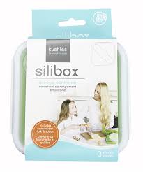 Kushies Silibox Silicone Container - Lime Square