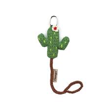 Cheengoo Crocheted Pacifier Clip - Cactus