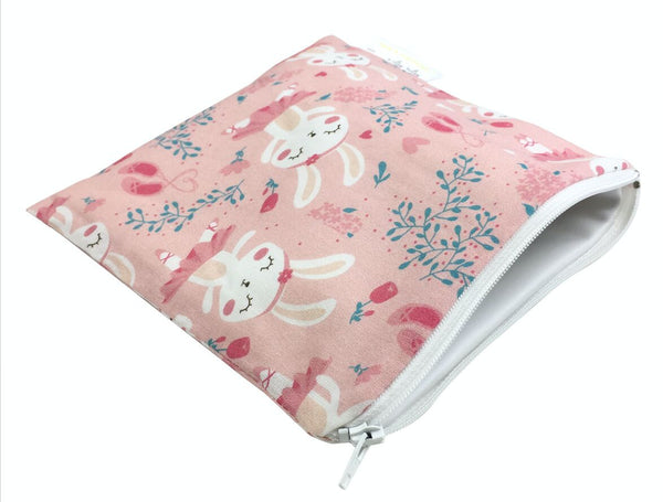 Itzy Ritzy Snack Happens Snack Bag - Tutu Cute Bunny