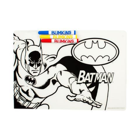 Bumkins Silicone Coloring Placemat - Batman