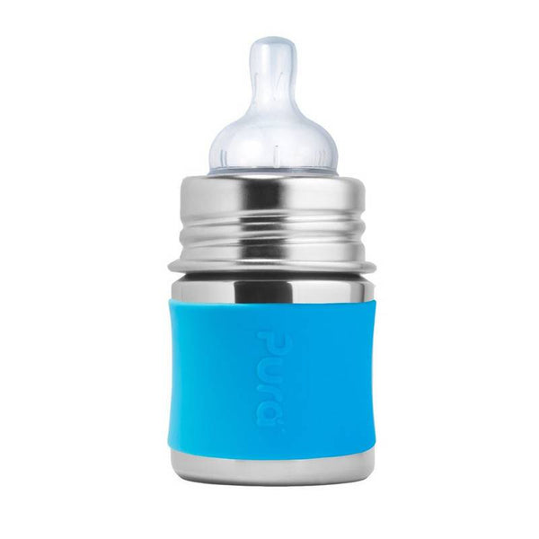 Pura Kiki Infant Bottle - Aqua Sleeve / 5oz