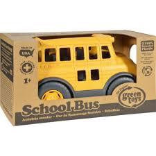Green Toy School Bus