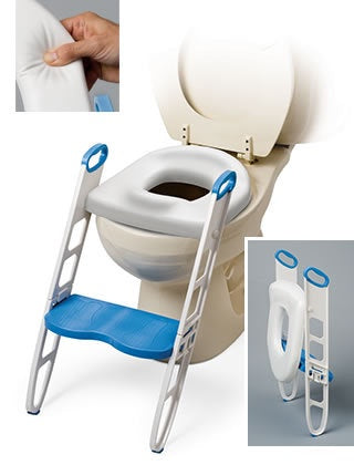 Padded Potty Seat With Step Stool