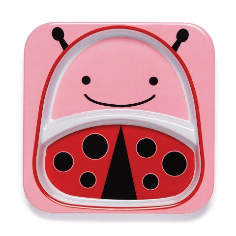 Skip Hop Zoo Divided Plate - Ladybug