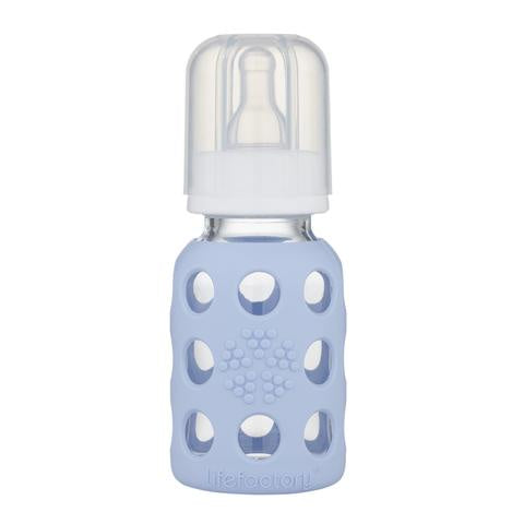 Lifefactory Glass Baby Bottle - Blanket / 4 oz.