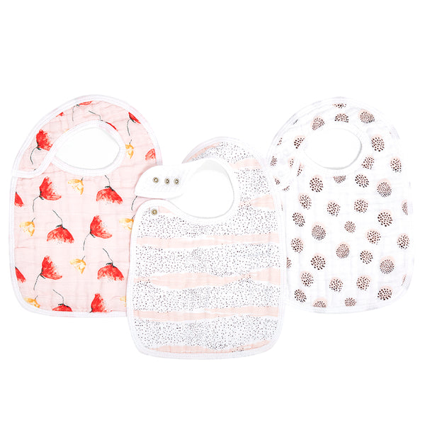 Aden & Anais 3-Pack Classic Snap Bibs - Picked For You