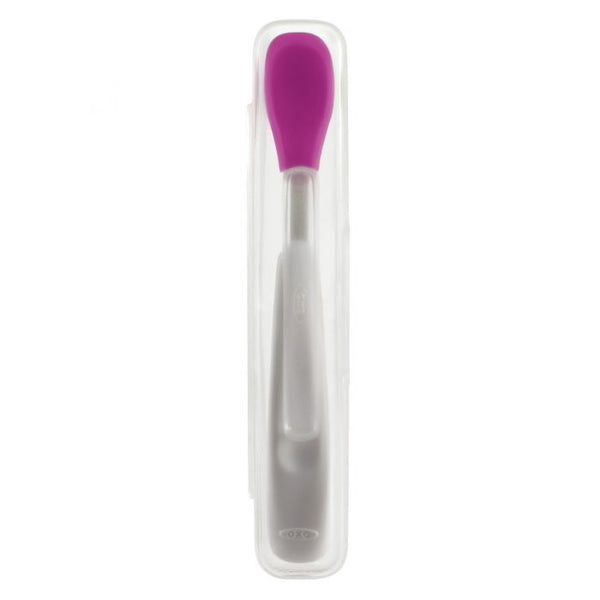 OXO On-the-Go Feeding Spoon - Pink