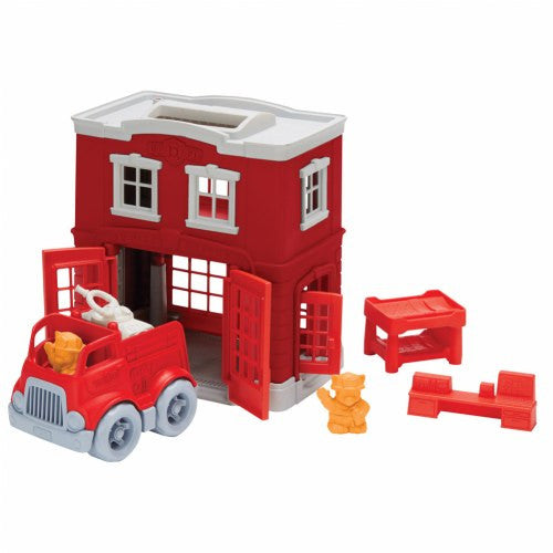 Green Toys Fire Station Play Set
