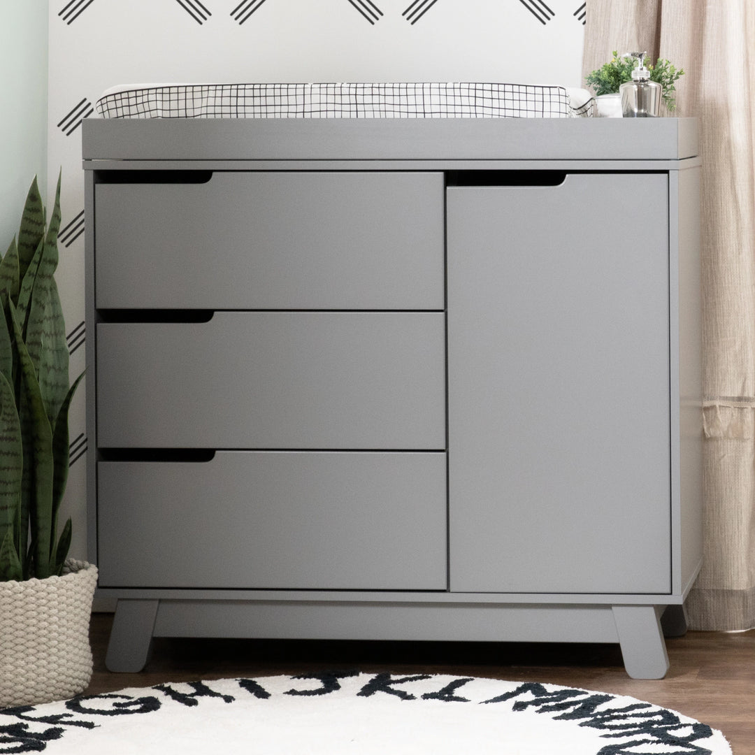 Babyletto Hudson 3-Drawer Changer Dresser, KD w/Removable Changing Tra –  Buttercup