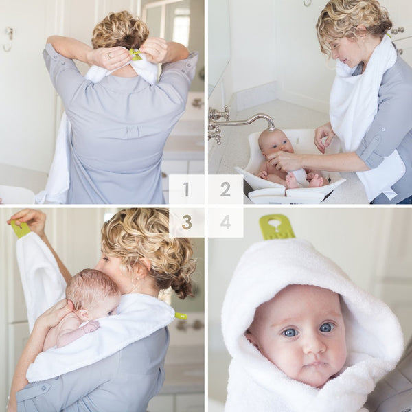 Puj Hug Infant Hooded Towel