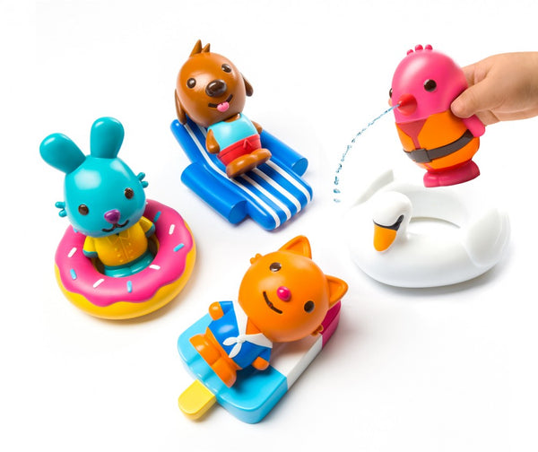 Sago Mini Easy Clean Bath Squirters and Floaties Gift Set - 8 Piece