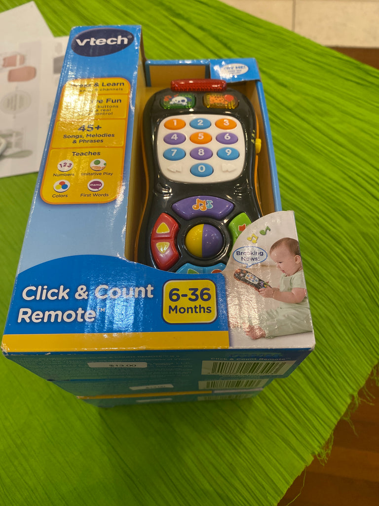 Vtech Click & Count Remote – Buttercup