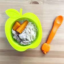 Kushies Silibowl & Spoon Set - Neutral