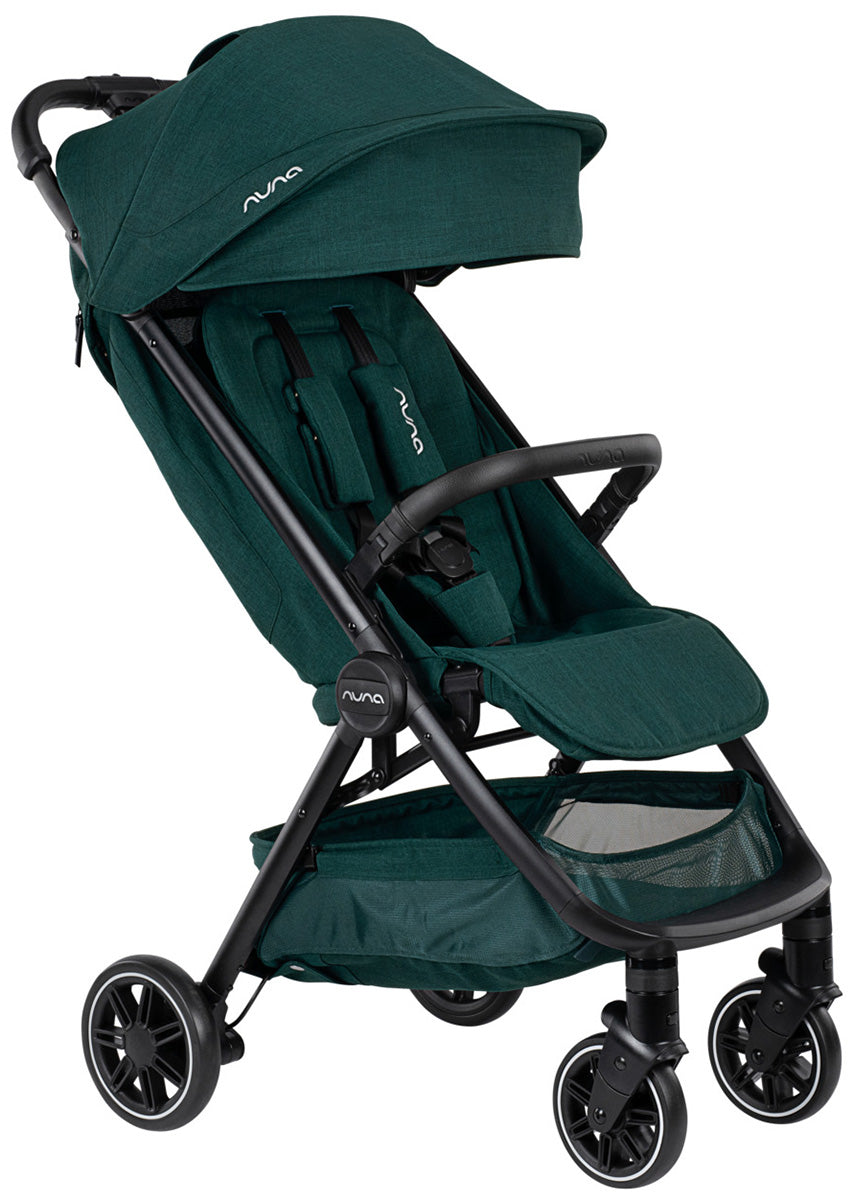 nuna trvl stroller hazelwood Nuna TRVL Stroller – Buttercup