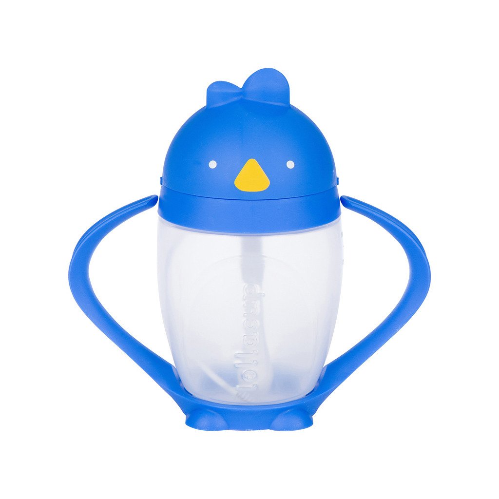 Lollaland Lollacup Straw Sippy Cup - Brave Blue