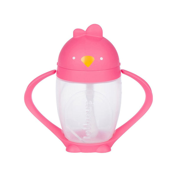 Lollaland Lollacup Straw Sippy Cup - Posh Pink