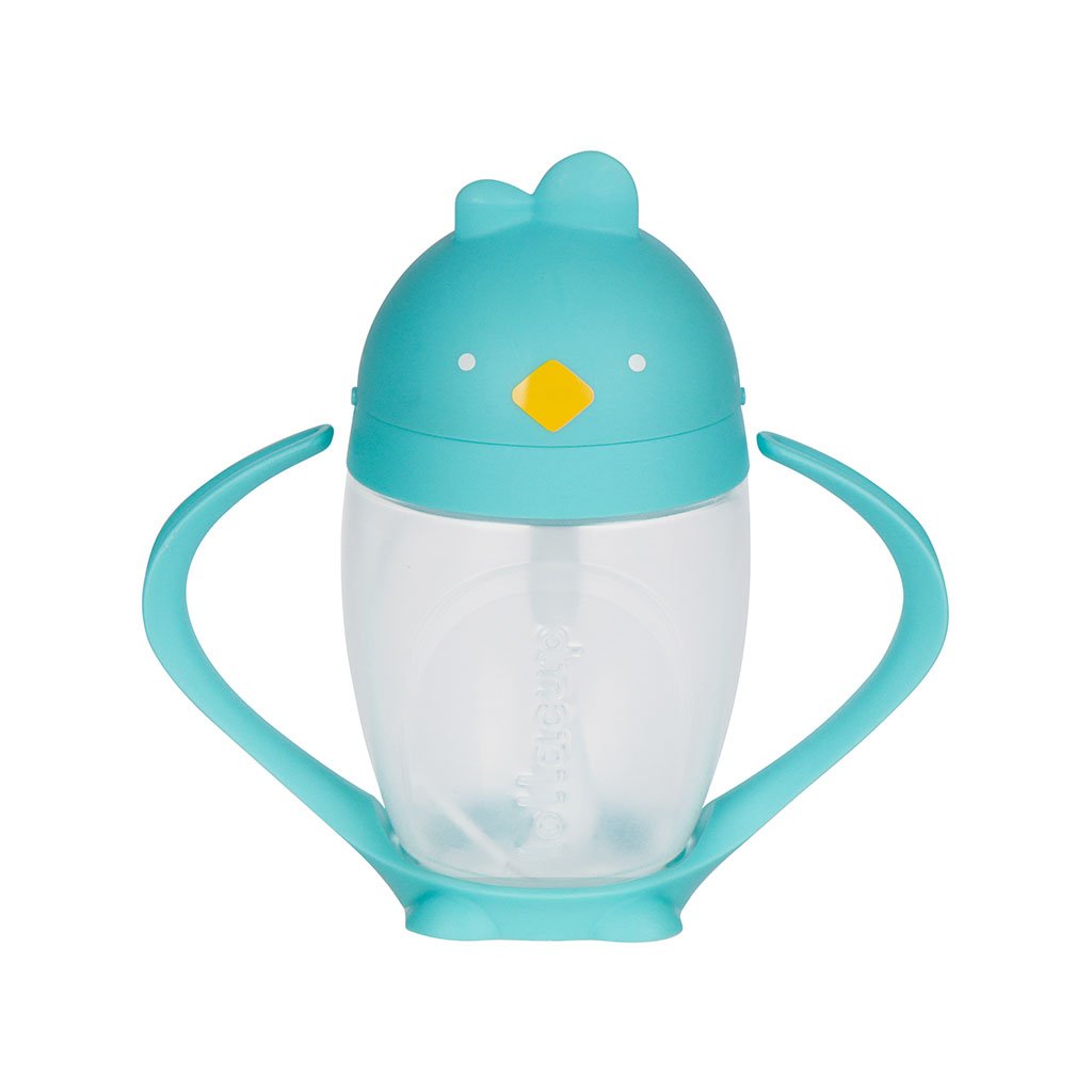 Lollaland Lollacup Straw Sippy Cup - Cool Turquoise