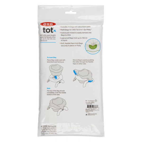 OXO 2-IN-1 Potty Refill Bags - 10 pack