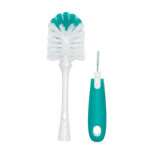 OXO Bottle Brush with Bristled Cleaner - Teal