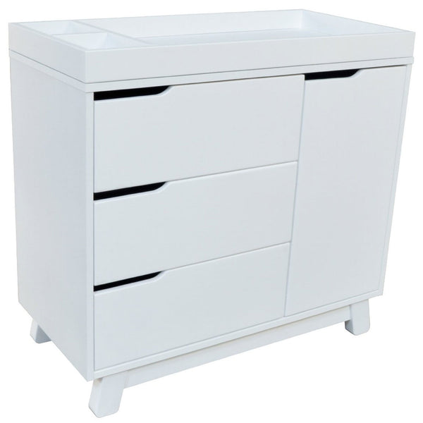 Babyletto Hudson 3-Drawer Changer Dresser, KD w/Removable Changing Tray